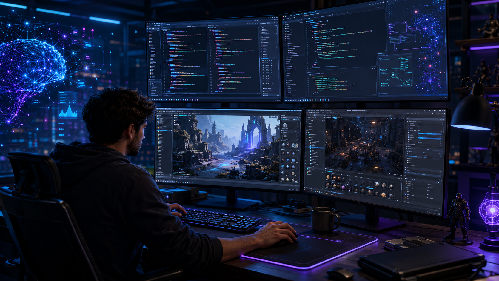 ابزار هوش مصنوعی Cursor در برنامه نویسی و بازی سازی؛ راهنمای کامل برای توسعه‌دهندگان
